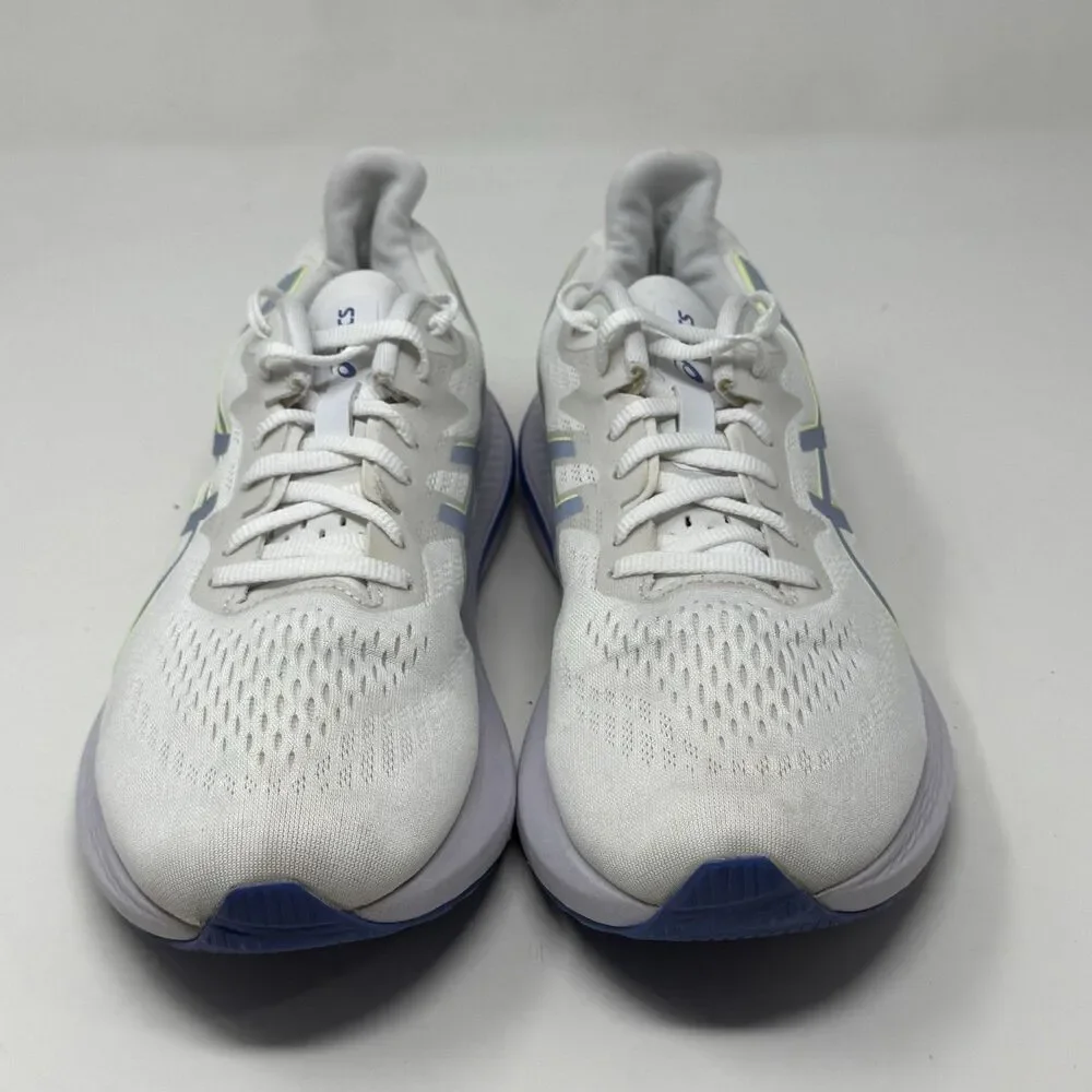 Asics GT-2000 12 Sneakers Womens 11 White Blue Lightweight Running Shoes